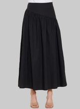 Load image into Gallery viewer, Dolce Cabo Drop Waist Maxi Skirt- Black