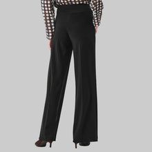 Load image into Gallery viewer, Joseph Ribkoff Silky Knit Wide-Leg Pull-On Pants-Black