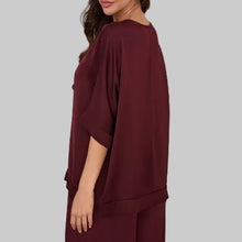 Load image into Gallery viewer, Milio Milano Silky Kimono-Wine