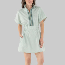 Load image into Gallery viewer, Emily McCarthy Pullover Dress-Feldspar Stripe