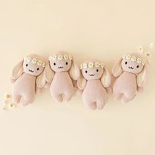 Load image into Gallery viewer, Cuddle+Kind Baby Bunny-Rose with Ivory Floral