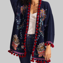 Load image into Gallery viewer, Johnny Was Biya Short Kimono-Jurrah