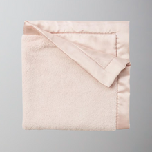 Load image into Gallery viewer, Elegant Baby Satin Trim Flannel Fleece Security Blankie-Pink-20x20