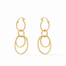 Load image into Gallery viewer, Julie Vos Simone 3-in-1 Earring-Gold