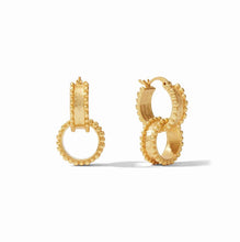 Load image into Gallery viewer, Julie Vos Marbella 2-in-1 Earring-Gold