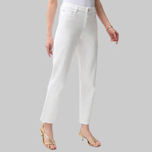Load image into Gallery viewer, Joseph Ribkoff Gia Classic Slim Fit Stretch Jeans- White