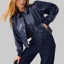 Load image into Gallery viewer, Summum Laque Jas Jacket- Midnight Blue