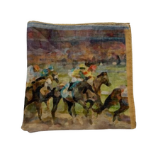 Load image into Gallery viewer, Geoff Nicholson Pocket Square- Race