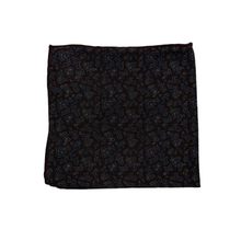Load image into Gallery viewer, Geoff Nicholson Pocket Square-Wine Wool Melange