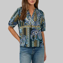 Load image into Gallery viewer, Johnny Was Margot Blouse- Montecito