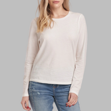 Load image into Gallery viewer, Dear John Kathy Long Sleeve Tee-White