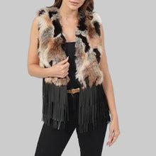 Load image into Gallery viewer, Love Token Roxy Vest-Cream/Multi