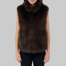 Load image into Gallery viewer, Love Token Julia Vest-Brown