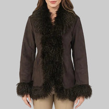 Load image into Gallery viewer, Love Token Natalia Coat-Brown