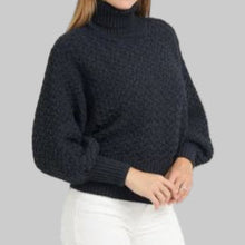 Load image into Gallery viewer, Love Token Holly Sweater-Navy