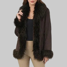 Load image into Gallery viewer, Love Token Natalia Coat-Brown