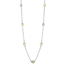 Load image into Gallery viewer, Tat2 Mini Pavia Station Necklace-Vintage Silver
