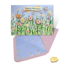 Load image into Gallery viewer, Niquea.D Meadow Floral Birthday Card