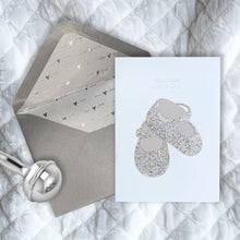 Load image into Gallery viewer, Niquea.D Baby Shoes with Sparkle Card