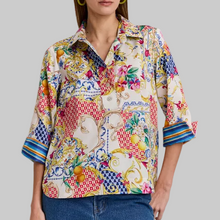 Load image into Gallery viewer, Hinson Wu Aileen 3/4 Sleeve-Amalfi