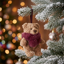 Load image into Gallery viewer, Jellycat Bartholomew Bear Winter Warmer Decoration