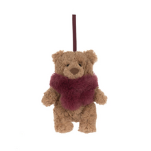 Load image into Gallery viewer, Jellycat Bartholomew Bear Winter Warmer Decoration