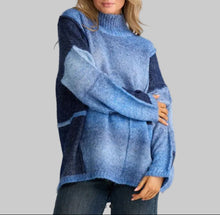 Load image into Gallery viewer, Talisman Eclipse Knit-Blue Ember