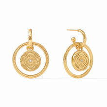 Load image into Gallery viewer, Julie Vos Gold Astor 6-in-1 Charm Earring-Pearl