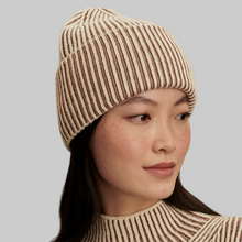 Load image into Gallery viewer, Varley Dionne Plated Beanie- Cocoa Dust