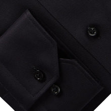 Load image into Gallery viewer, Emanuel Berg Twill Casual Dress Shirt-Black