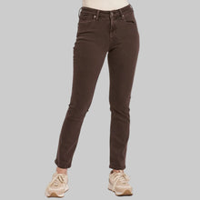 Load image into Gallery viewer, Dear John Blaire Slim Straight Leg Jean-Mocha Brown