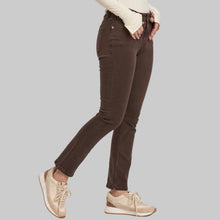 Load image into Gallery viewer, Dear John Blaire Slim Straight Leg Jean-Mocha Brown