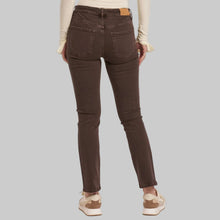 Load image into Gallery viewer, Dear John Blaire Slim Straight Leg Jean-Mocha Brown