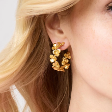 Load image into Gallery viewer, Julie Vos Bloom Hoop-Gold-Medium