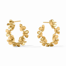 Load image into Gallery viewer, Julie Vos Bloom Hoop-Gold-Medium