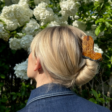 Load image into Gallery viewer, Solar Eclipse Western Cowboy Boot Claw Hair Clip-Brown