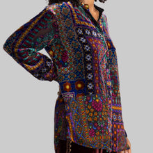 Load image into Gallery viewer, Johnny Was Bingley Tunic-Sophia Burnout