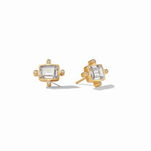 Load image into Gallery viewer, Julie Vos Gold Clara Stud-Cubic Zirconia