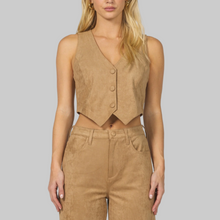 Load image into Gallery viewer, Dear John Drea Vest-Toffee
