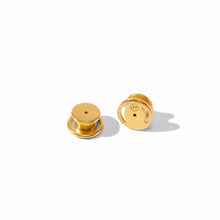 Load image into Gallery viewer, Julie Vos Gold Jolie Hoop & Charm Earring-Multi Stone