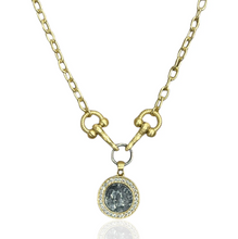 Load image into Gallery viewer, Tat2 Designs Layla Horsebit Necklace-Gold