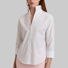 Load image into Gallery viewer, Hinson Wu Martha 3/4 Sleeve-White