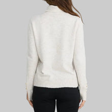 Load image into Gallery viewer, Brave + True Pilot Knit Sweater- Oat Marle