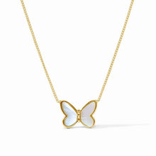 Load image into Gallery viewer, Julie Vos Gold Papillon Delicate Necklace-Mother of Pearl
