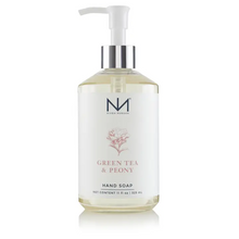 Load image into Gallery viewer, Niven Morgan Green Tea and Peony Hand Soap