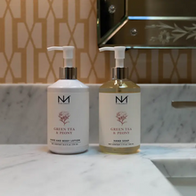 Load image into Gallery viewer, Niven Morgan Green Tea and Peony Hand Soap