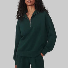 Load image into Gallery viewer, Varley Hawley Half Zip Sweat- Ponderosa Pine