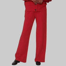 Load image into Gallery viewer, Varley Wide Leg Pant 28- Red Marl