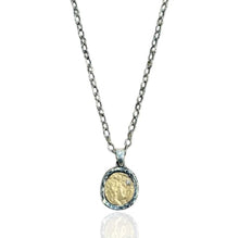 Load image into Gallery viewer, Tat2 Designs Vintage Pavia Coin & Frame Necklace-Silver