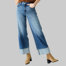 Load image into Gallery viewer, Level 99 Parker Jean with Studs-Blue Moment